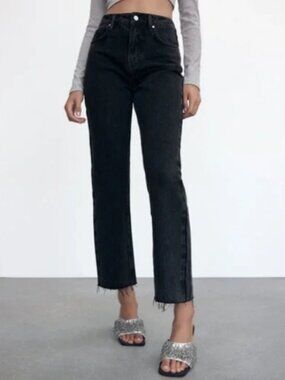 Zara High Waisted Jeans